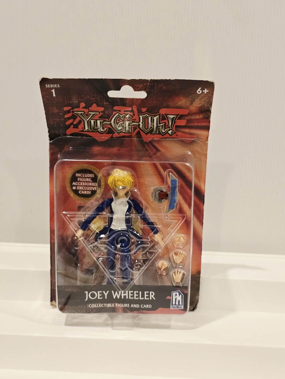 Yu-Gi-Oh! Series 1 Joey Wheeler 5" Action Figure & Card (PhatMojo, 2020) NEW
